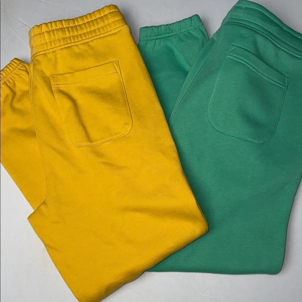 Old Navy Yellow and Green Jogger Pants - Picture 8 of 8